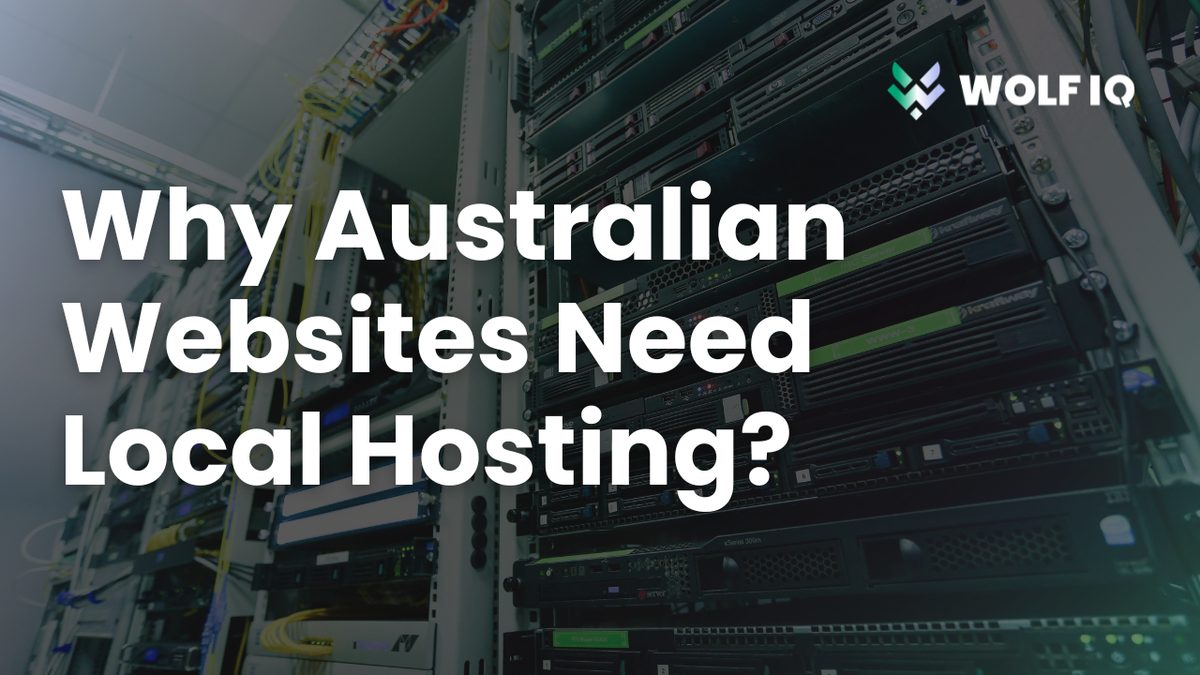 Why Local Hosting Matters for Australian Business Websites