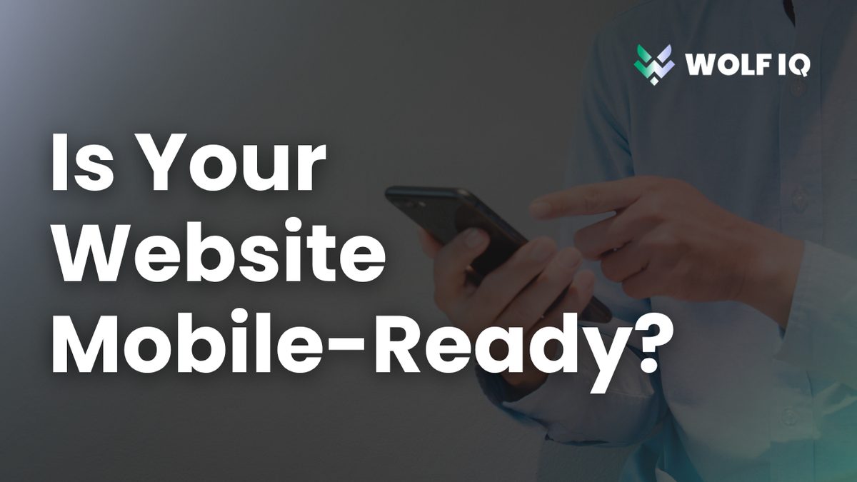 Why does your website need to be mobile-first?