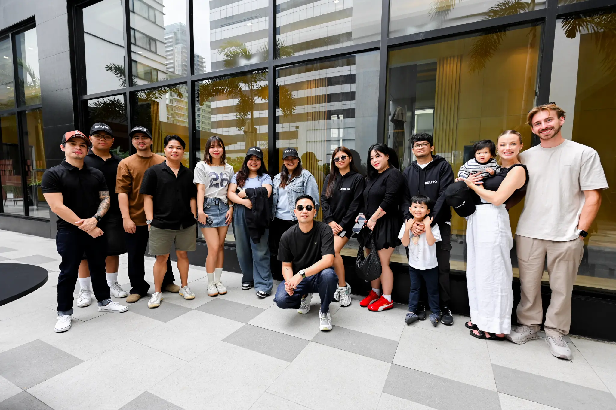 Wolf IQ team outdoor at the BCG Philippines off-site