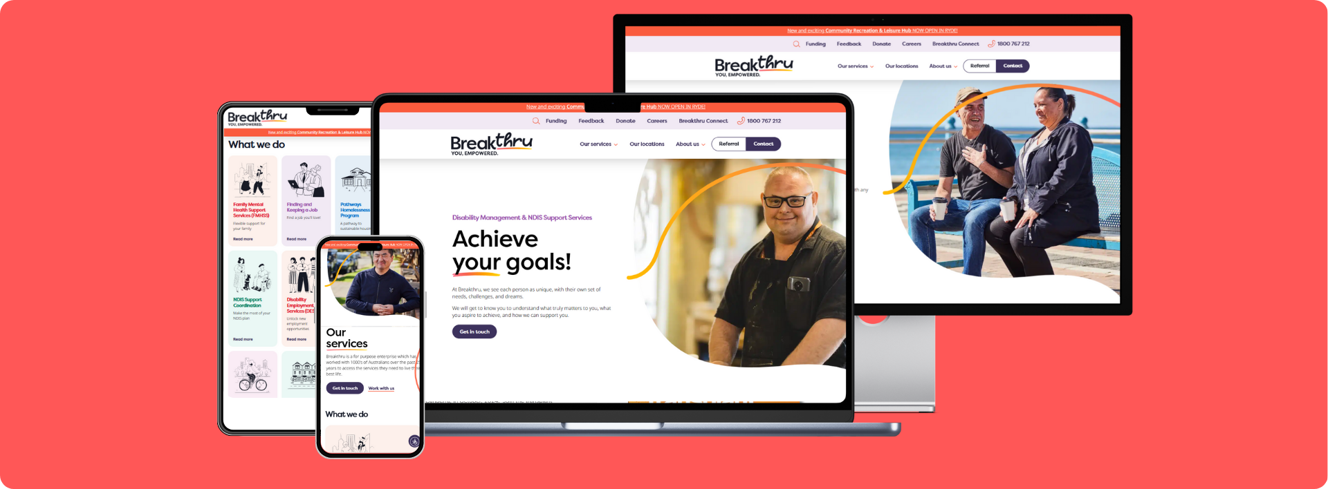 Breakthru website on multiple devices - Wolf IQ