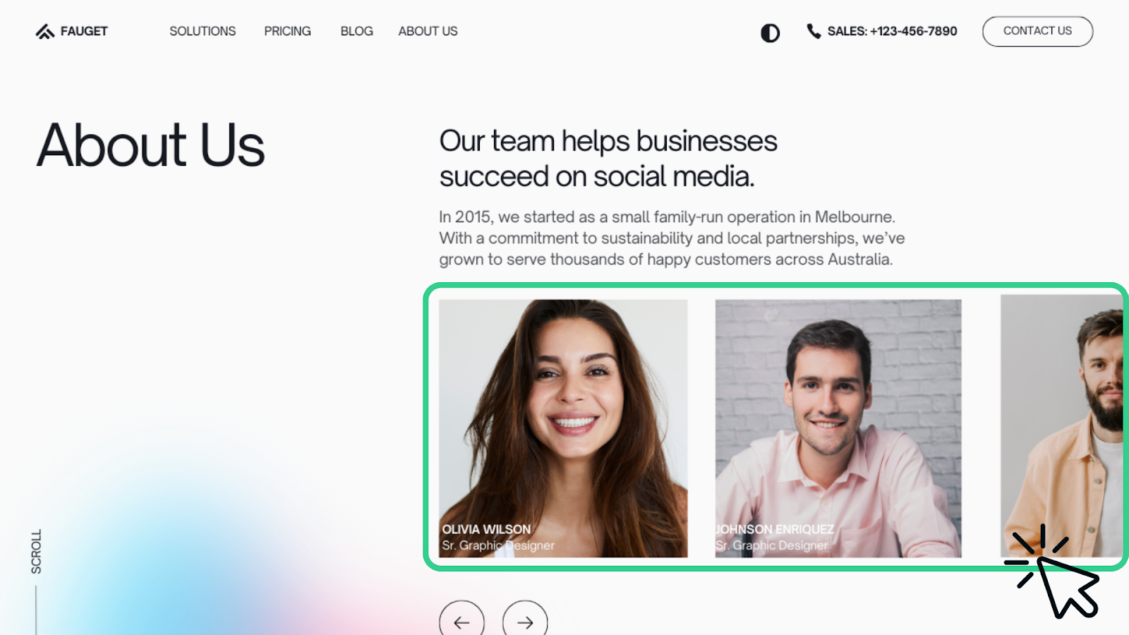 huminising your brand through your about us page