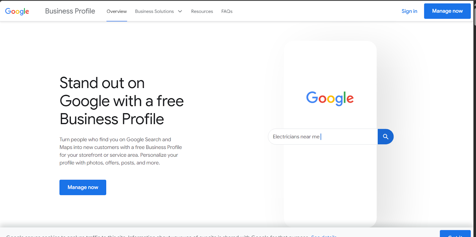 Google Business Profile for local SEO