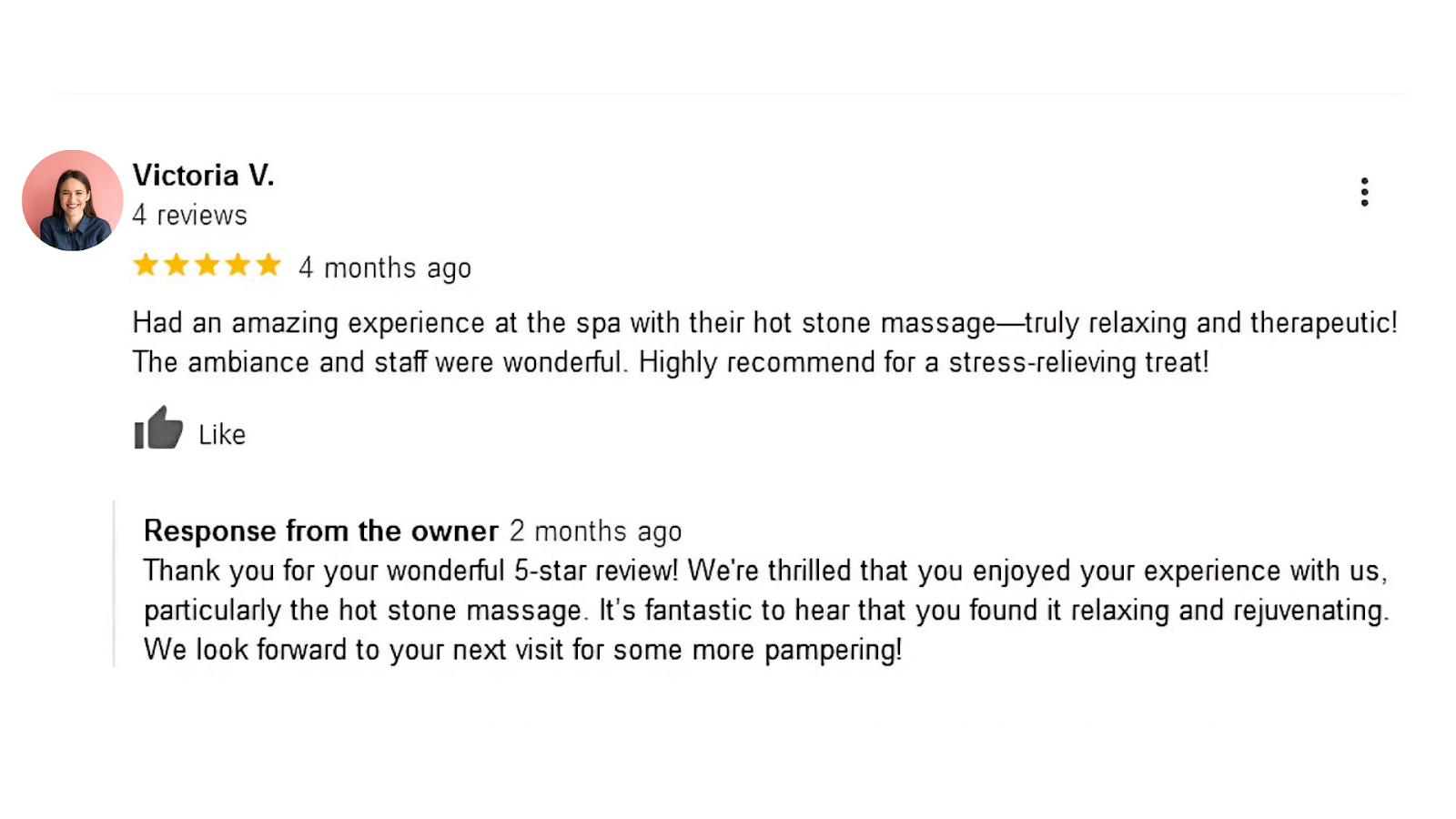 Encouraging feedback