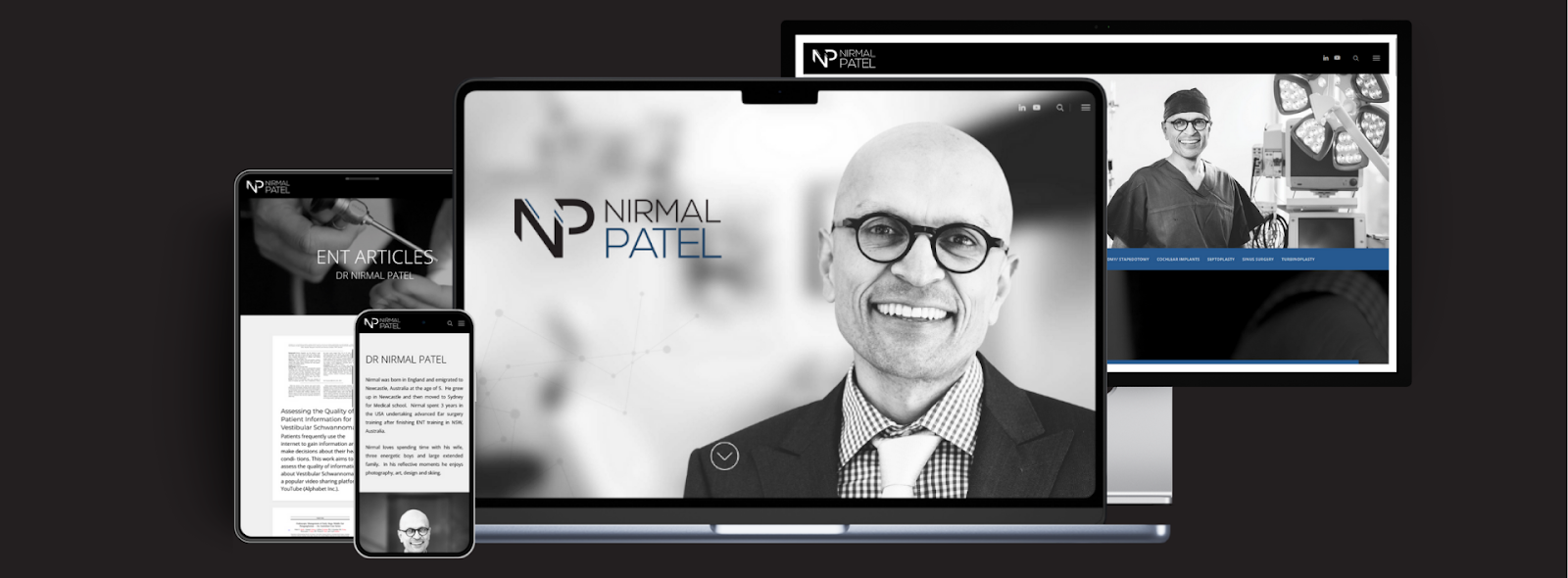 Dr Patel Website case study by Wolf IQ