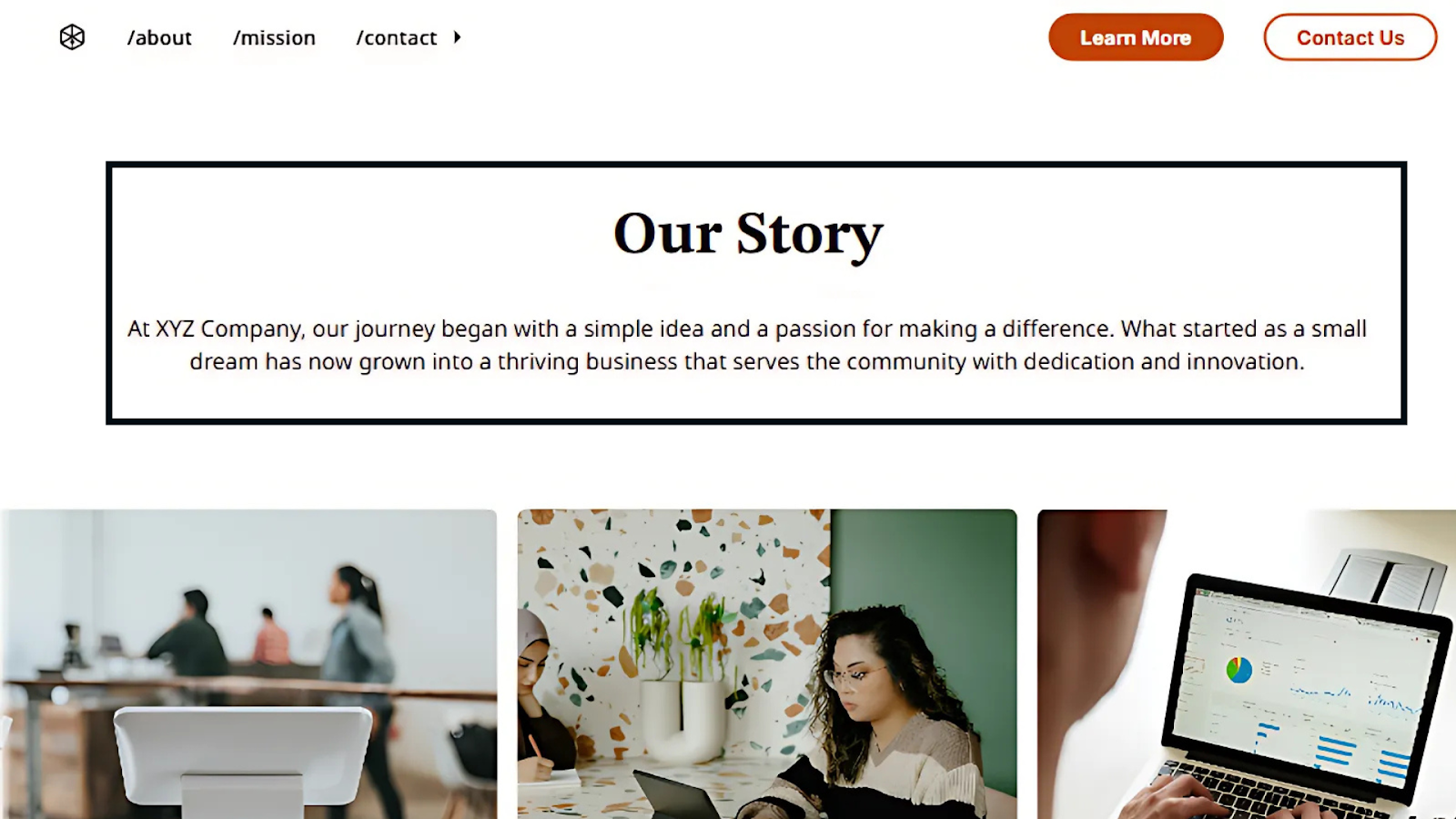 origin story in writing a compelling story for About Us page