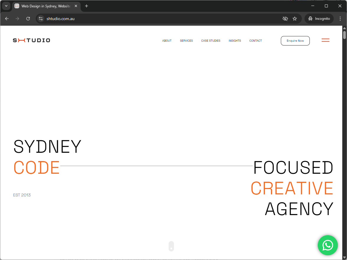 SHtudio Sydney creative agency