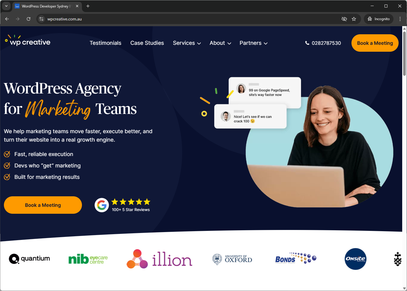 WP Creative Sydney WordPress agency