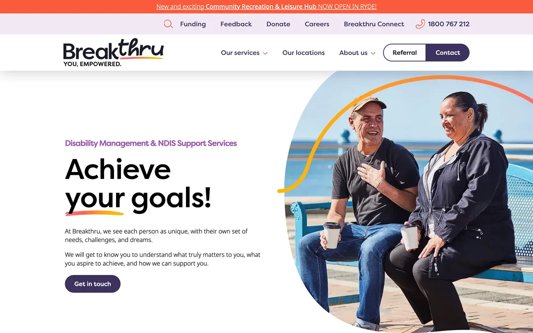 Education & Childcare website by Wolf IQ