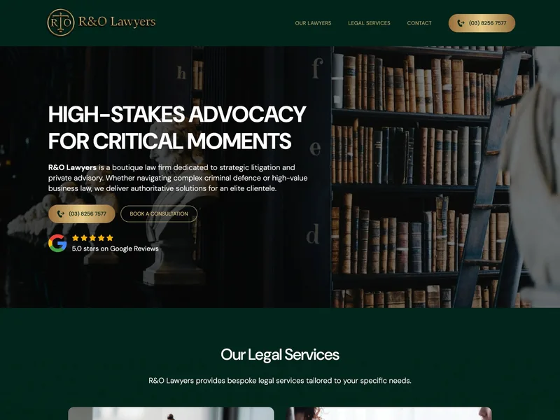 R&O Lawyers website