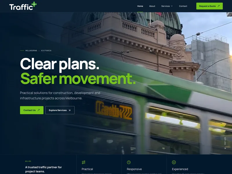 Traffic Plus website
