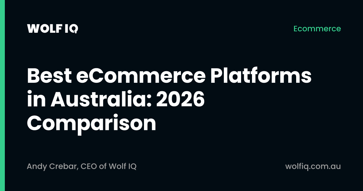 Best ecommerce platforms in Australia