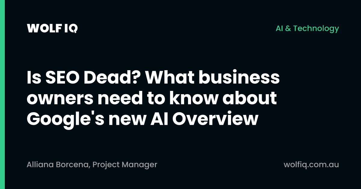 Is SEO dead?